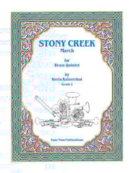 Stony Creek March Brass Quintet cover Thumbnail